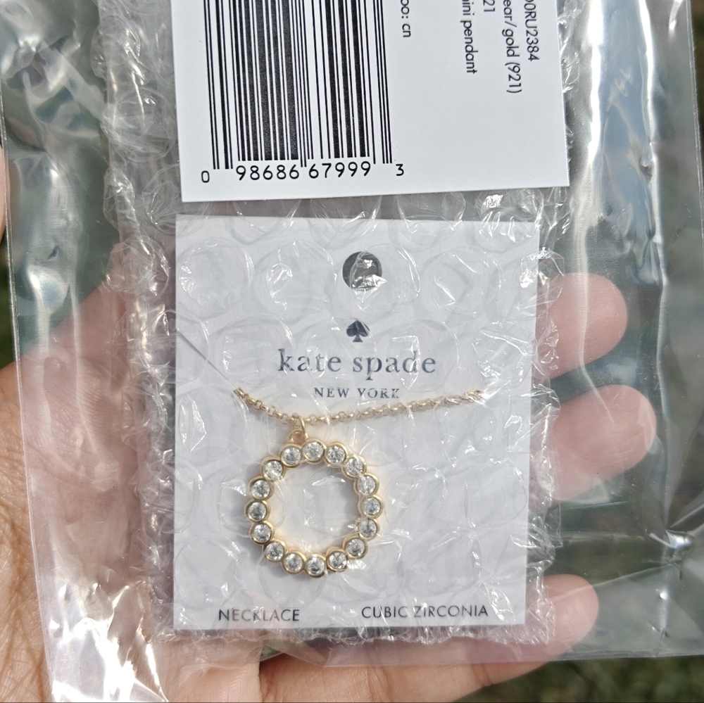 Kate spade Full Circle Mini Pendant Necklace - Picture 4 of 4